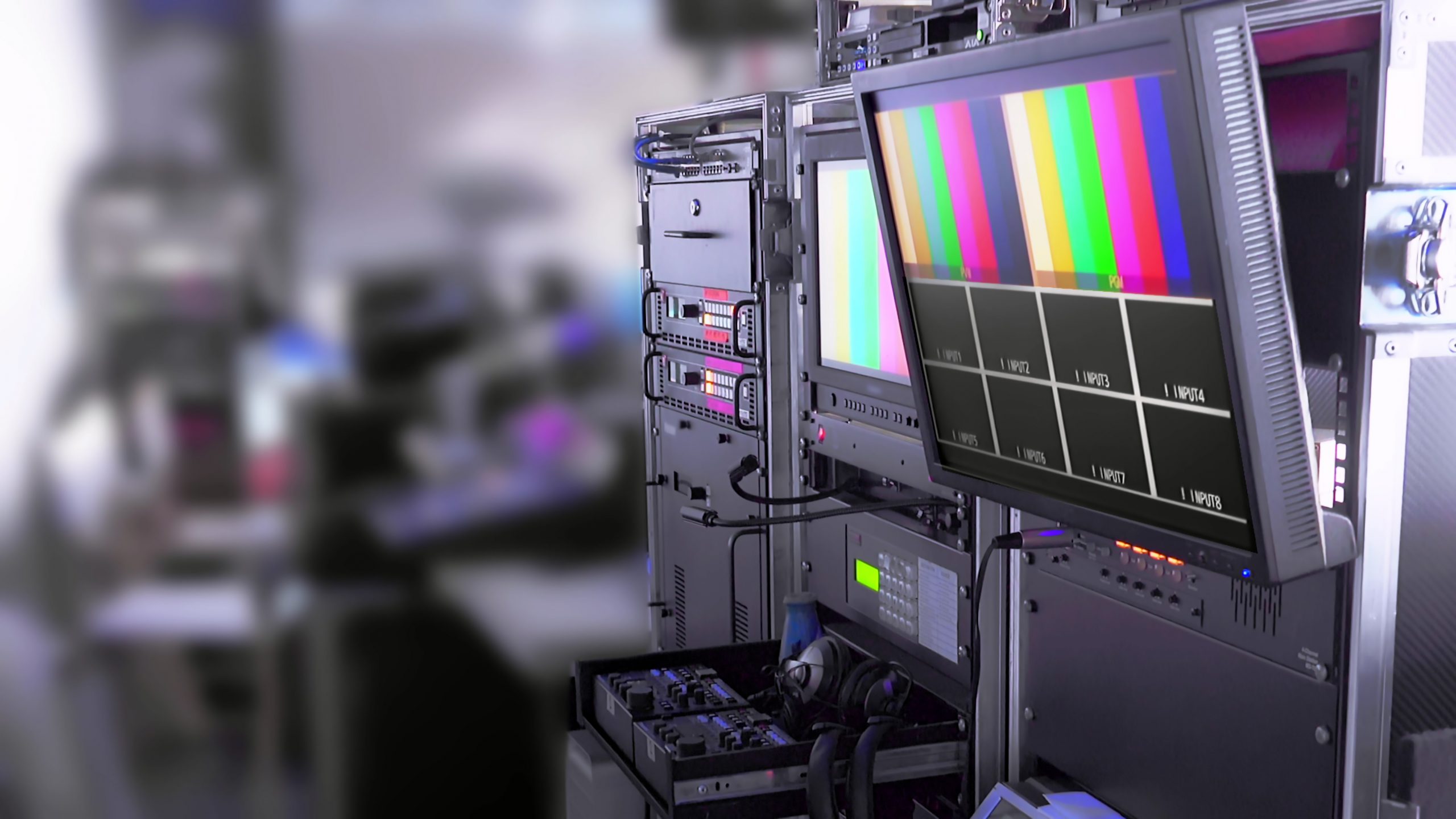 Live show video switcher and mixer